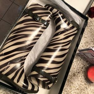 Ralph Lauren Rossslyn II Zebra Rain Boot